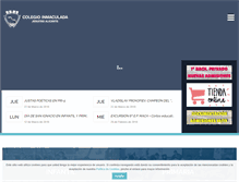 Tablet Screenshot of colegio-inmaculada.org